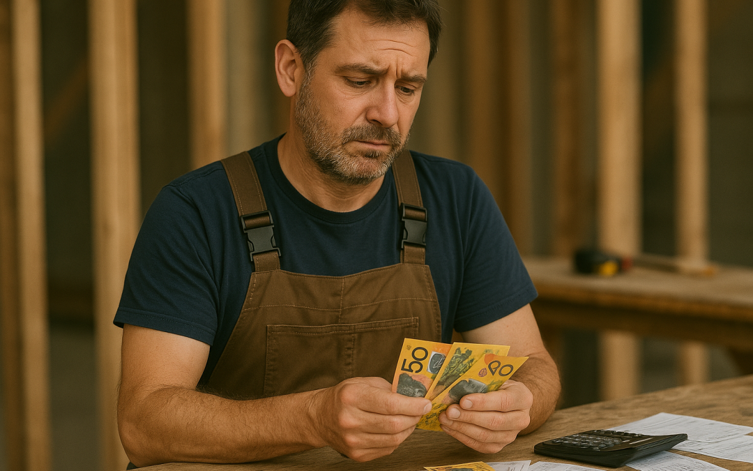 Common Cashflow Mistakes Tradies Make