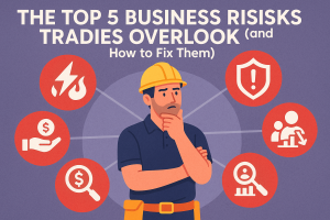 The Top 5 Business Risks Tradies Overlook (and How to Fix Them)